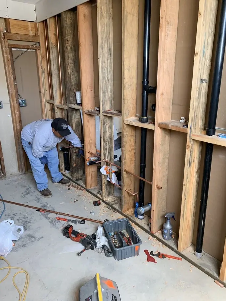 Commercial rough-in plumbing for Commercial Plumbing in Fairlawn Manor